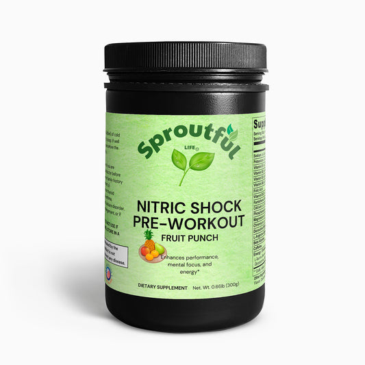 Nitric Shock Pre-Workout Powder (Fruit Punch)